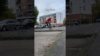 6 Wege wie Menschen eine Bordsteinkante hochfahren.. tricks bmx shorts