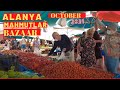 mahmutlar alanya bazaar prices october 2021 ! alanya antalya market shop ! turkey travel
