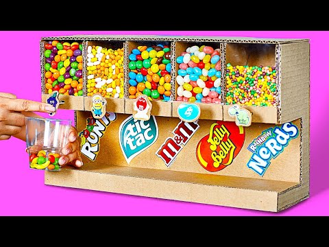 HOW TO BUILD A CANDY MACHINE || 2 Ways to Build a Candy