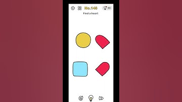 BRAINOUT level 143 Find a ❤️ heart walkthrough #shorts#Brainoutlevel143answer #GAME