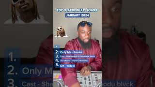 Top Afrobeat songs hot right now. You should add these songs to your playlist. January 2024 Edition