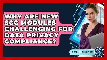 Why Are New SCC Modules Challenging For Data Privacy Compliance? - AI and Technology Law
