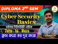 📌Cybersecurity Basics For Diploma 2nd Semester  By Preetam Sir🔥 Learn Cybersecurity Details