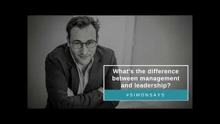 Management vs. Leadership