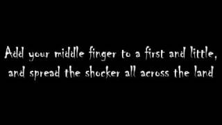 Video thumbnail of "Steel Panther - The Shocker with Lyrics"