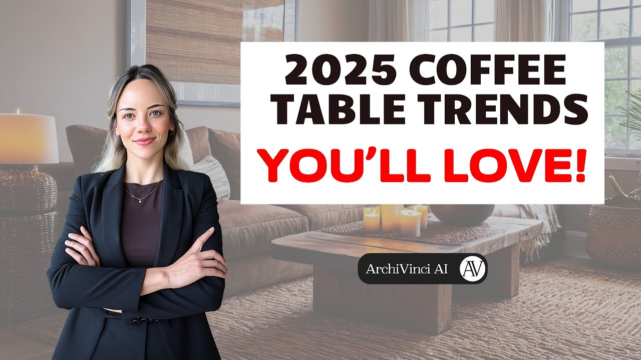 2025 Coffee Table Design Ideas | Stylish & Modern Living Room Decor