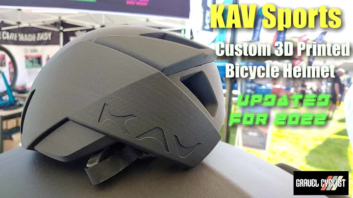 KAV Sports Portola 3D Printed Bicycle Helmet: Updated for 2022