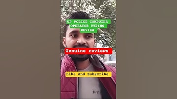 up police computer operator typing review 2025 #uppolice #typingskills #uppco #uppoliceexam