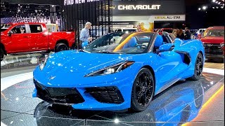 2020 Chevy Corvette C8 Convertible First Look (No Talking)