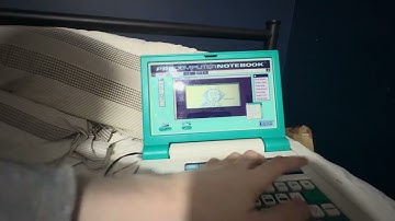 VTech PreComputer Notebook Startup Shutdown