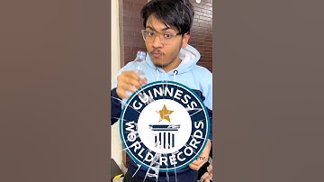 Easiest World Records You Can Break Easily | #shorts #worldrecord #theamazingboy