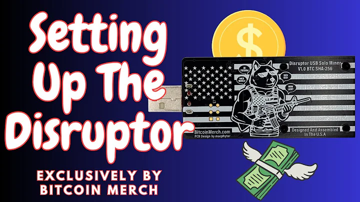 Setting Up The Disruptor USB-C Miner From Bitcoin Merch