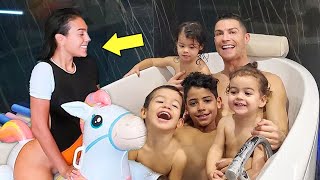 Family life of Cristiano Ronaldo and Georgina Rodriguez 2023