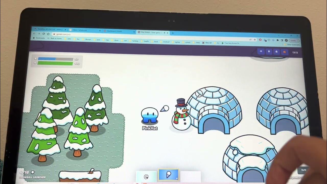 Gimkit snow brawl mode YouTube