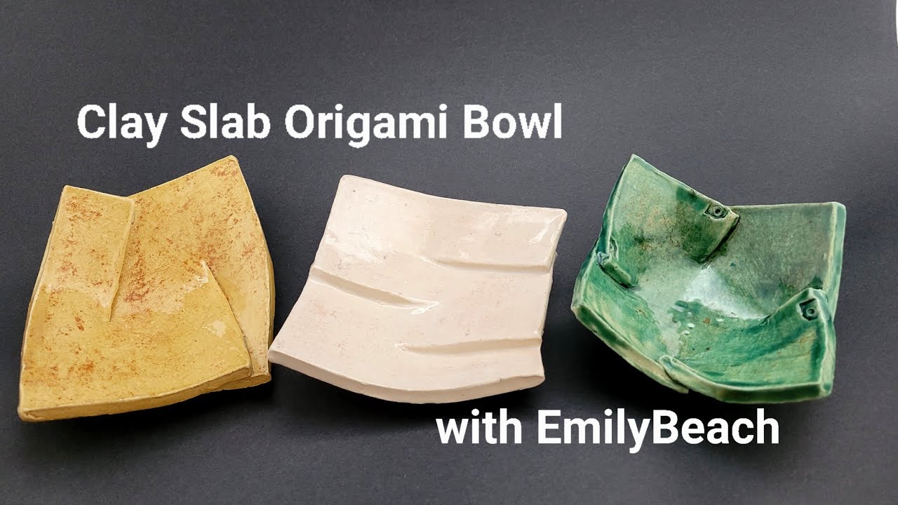 clay-slab-origami-bowl-youtube