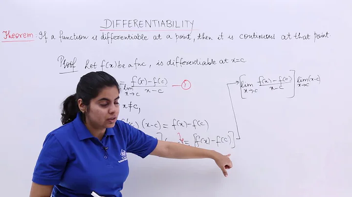 Theorem on Differentiability