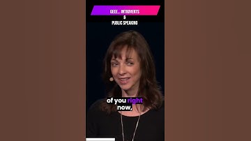 🤫 Introverts Shine in Public Speaking #shorts #Introverts #PublicSpeaking #TedTalk