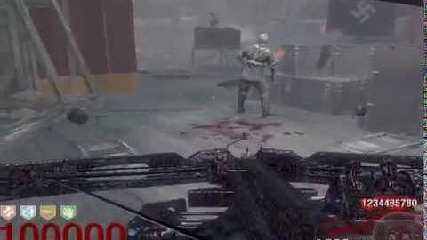Black ops Zombies round 100,000 with over 1000000000 points!!! (highest round ever) (HACKED)