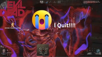 Evil Dead the Game (PS5): Making a Prestige 4 Demon Rage Quit