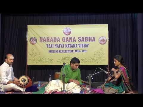 G. Abilash | Carnatic Vocal | Isai Natya Nataka Vizha 2018 | Narada Gana Sabha