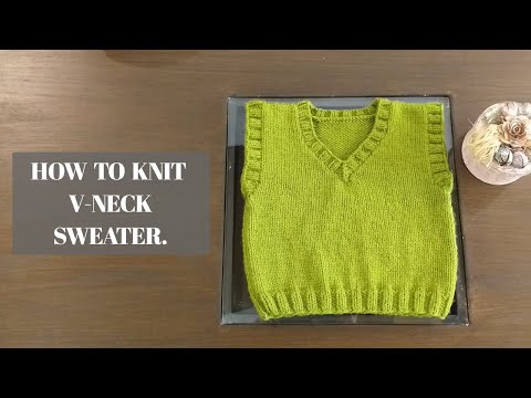 Video: How To Knit A Vest For A Child