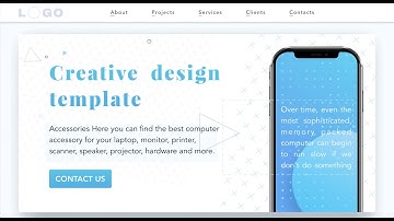 Responsive website – sketch template, part 1