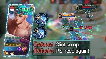 CLINT HYPER SEASON 23 !! CLINT BEST BUILD 2022 - GAMEPLAY CLINT 2022 - MLBB