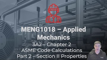 MENG2018 - ASME CODE CALCS - SECTION II - MATERIAL PROPERTY LOOKUP