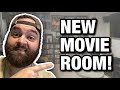 My new movie room  home theater tour