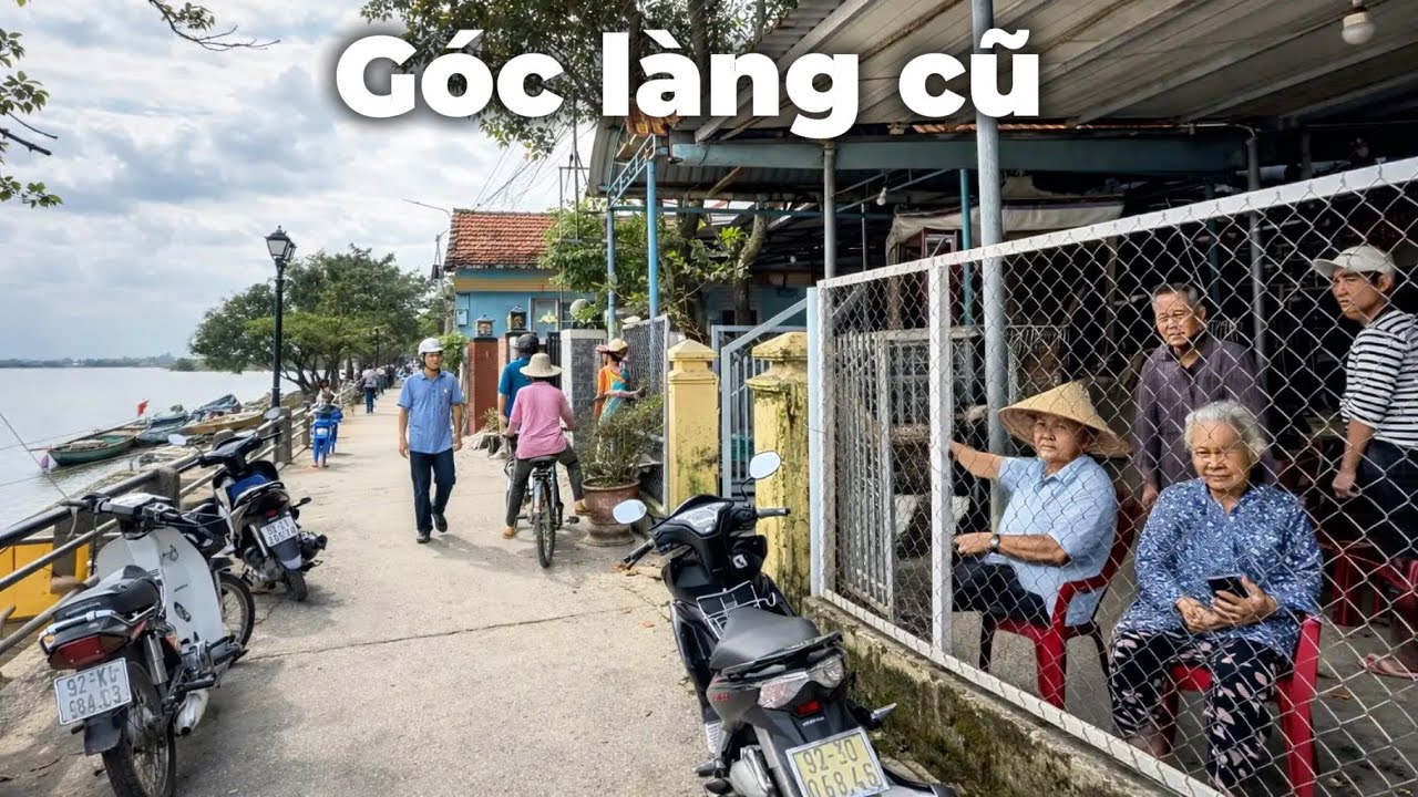 Một góc làng gốm ven sông, bình yên lạ thường