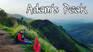 Adam's Peak  طلعت اكبر قمة جبل في سريلانكا