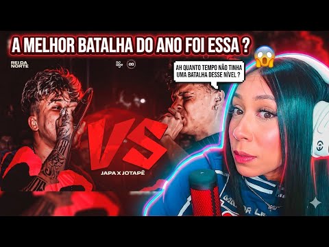 (MELHOR DO ANO 🔥) JOTAPE x JAPA | 2ª FASE | REI DA NORTE - REACT