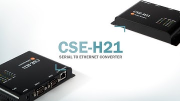 Industrial 2-Port RS232 to Ethernet Device Server | CSE-H21