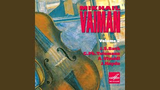 Violin Concerto in A major, RV 340: III. Allegro