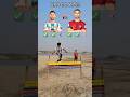 Messi vs Ronaldo 🤔 JUMP CHALLENGE #shorts #jump #challenge #trending #viral #video #ronaldo #messi