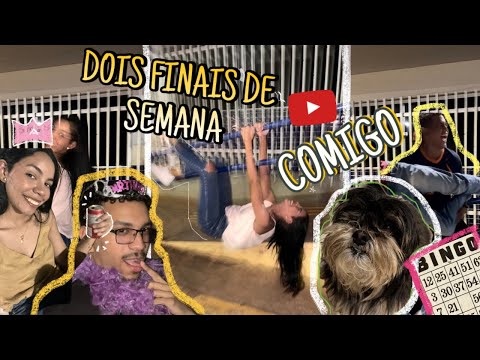 #vlog4 BINGÃO,VÍDEOS,DIAS NA MINHA VIDA,MISSAS,AMIGOS