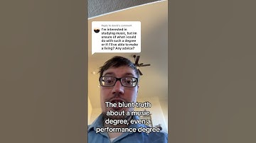 The blunt truth about a music degree, even a performance degree #musicmajor #musiccomposition