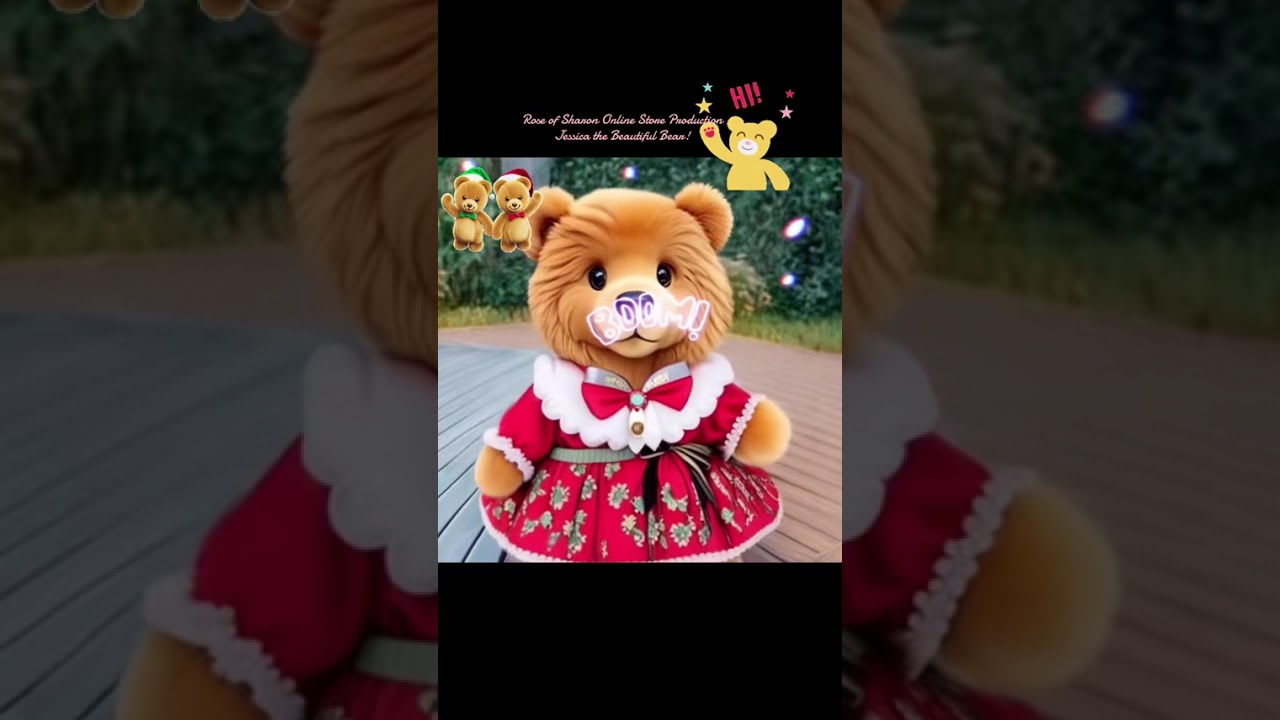 🐻Jessica the Beautiful Bear! Where Wild Meets Wonder of Loving Math/Numbers!📚