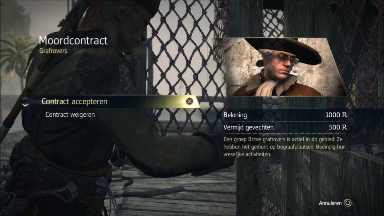 Assassin's Creed IV: Black Flag | Moordcontract | Grafrovers [PS4]