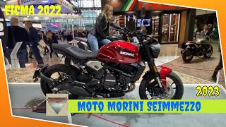 2023 Moto Morini Seimmezzo Walkaround Eicma 2022 Fiera Milano Rho