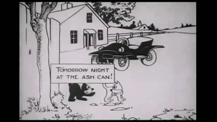Felix The Cat - Feline Follies (1919) First Felix Film