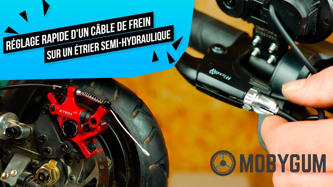 Kit De Réparation Vélo : Câble De Frein, Clé 8 Trous, Ampoules Et Patins – Prêt Pour L’entretien !