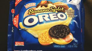 Banana Split Oreos Review
