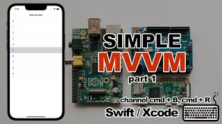 Swift-уроки: Simple MVVM part1 - TableView