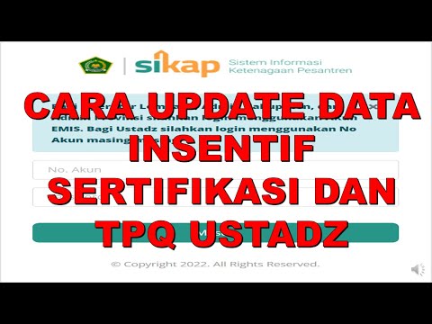 CARA MENJALANKAN APLIKASI SIKAP Kemenag go id