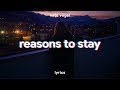 Kate Vogel Reasons To Stay Lyrics mp3