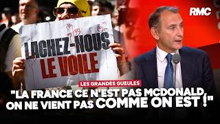 "La France, ce n’est pas McDonald, on ne vient pas comme on est !" : Jacobelli ferme sur le voile