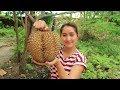 Yummy Durian Sticky Rice Dessert - Durian Sticky Rice Dessert Cooking - Cooking With Sros