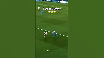 How To Do Jadon Sancho S Dummy Skill Vs Crystal Palace Perfect For Beating Defenders 1v1 