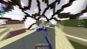 CHEATING ON MVP+ ACCOUNT ft. VAPE V4 (Ranked Skywars)